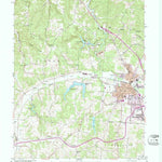 United States Geological Survey Jackson, OH (1961, 24000-Scale) digital map