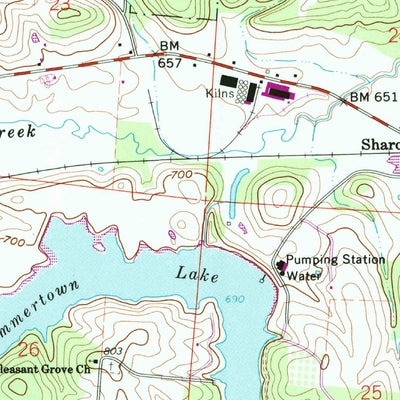 United States Geological Survey Jackson, OH (1961, 24000-Scale) digital map