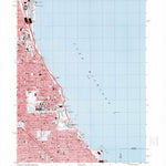 United States Geological Survey Jackson Park, IL-IN (1998, 24000-Scale) digital map