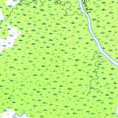 United States Geological Survey Jackson River, FL (1943, 24000-Scale) digital map