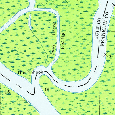 United States Geological Survey Jackson River, FL (1943, 24000-Scale) digital map