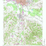 United States Geological Survey Jackson South, TN (1950, 24000-Scale) digital map