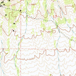 United States Geological Survey Jackson Spring, NV-UT (1967, 24000-Scale) digital map