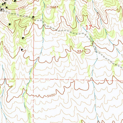 United States Geological Survey Jackson Spring, NV-UT (1967, 24000-Scale) digital map