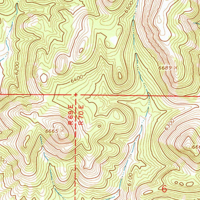 United States Geological Survey Jackson Spring, NV-UT (1967, 24000-Scale) digital map