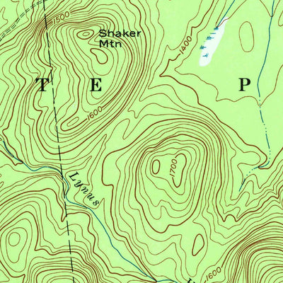 United States Geological Survey Jackson Summit, NY (1970, 24000-Scale) digital map