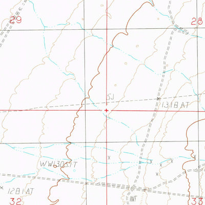 United States Geological Survey Jackson Well, NV (1982, 24000-Scale) digital map