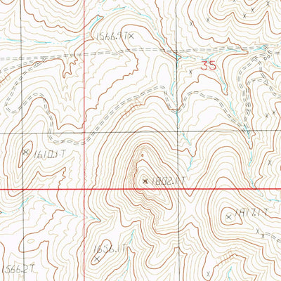 United States Geological Survey Jackson Well, NV (1982, 24000-Scale) digital map