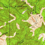 United States Geological Survey Jackson, WY (1931, 125000-Scale) digital map