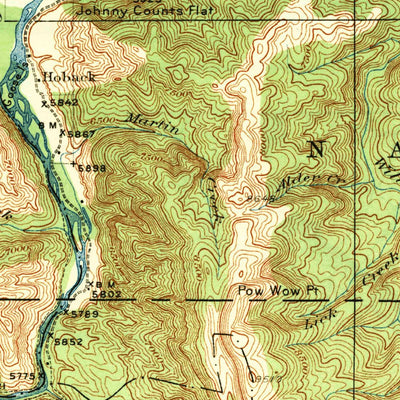 United States Geological Survey Jackson, WY (1935, 125000-Scale) digital map