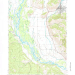 United States Geological Survey Jackson, WY (1963, 24000-Scale) digital map