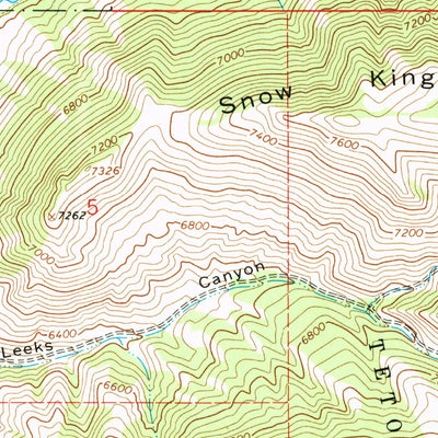 United States Geological Survey Jackson, WY (1963, 24000-Scale) digital map