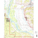 United States Geological Survey Jackson, WY (1996, 24000-Scale) digital map