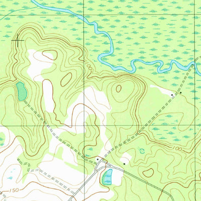 United States Geological Survey Jacksonboro Bridge, GA (1978, 24000-Scale) digital map