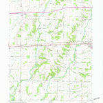 United States Geological Survey Jacksonburg, IN (1960, 24000-Scale) digital map