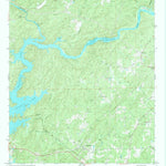 United States Geological Survey Jacksons Gap, AL (1971, 24000-Scale) digital map