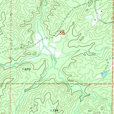 United States Geological Survey Jacksons Gap, AL (1971, 24000-Scale) digital map
