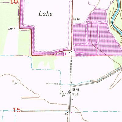 United States Geological Survey Jacksonville, AR (1954, 24000-Scale) digital map