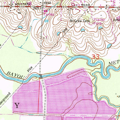 United States Geological Survey Jacksonville, AR (1954, 24000-Scale) digital map