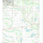 United States Geological Survey Jacksonville, AR (1987, 24000-Scale) digital map