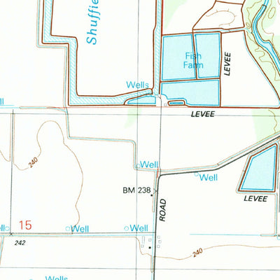 United States Geological Survey Jacksonville, AR (1987, 24000-Scale) digital map
