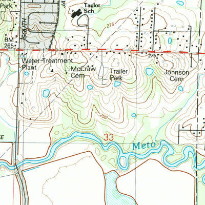 United States Geological Survey Jacksonville, AR (1987, 24000-Scale) digital map