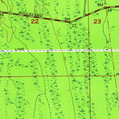 United States Geological Survey Jacksonville Beach, FL (1948, 24000-Scale) digital map