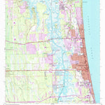 United States Geological Survey Jacksonville Beach, FL (1964, 24000-Scale) digital map