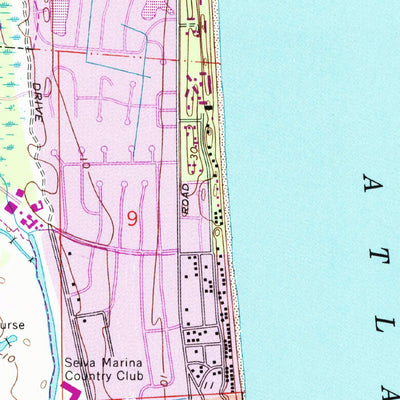 United States Geological Survey Jacksonville Beach, FL (1964, 24000-Scale) digital map