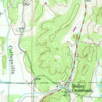 United States Geological Survey Jacksonville East, AL (1967, 24000-Scale) digital map