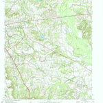 United States Geological Survey Jacksonville East, TX (1973, 24000-Scale) digital map