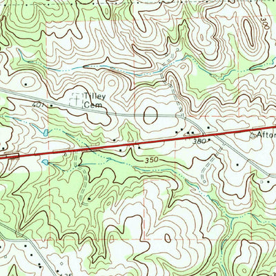 United States Geological Survey Jacksonville East, TX (1973, 24000-Scale) digital map