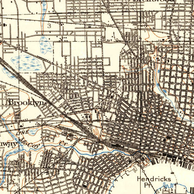 United States Geological Survey Jacksonville, FL (1918, 62500-Scale) digital map