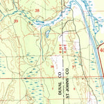 United States Geological Survey Jacksonville, FL (1980, 100000-Scale) digital map
