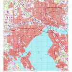 United States Geological Survey Jacksonville, FL (1994, 24000-Scale) digital map