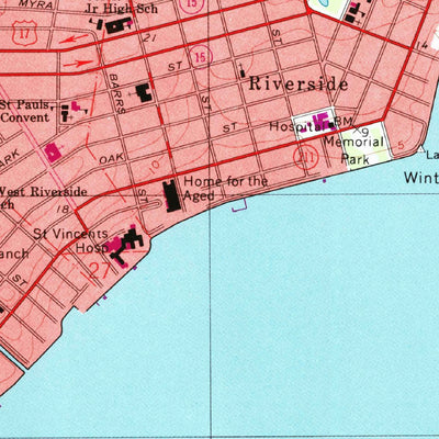 United States Geological Survey Jacksonville, FL (1994, 24000-Scale) digital map