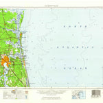 United States Geological Survey Jacksonville, FL-GA (1960, 250000-Scale) digital map