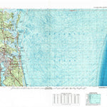 United States Geological Survey Jacksonville, FL-GA (1988, 250000-Scale) digital map