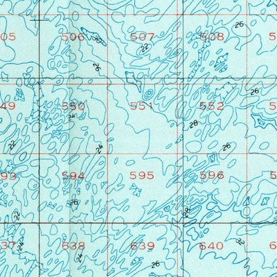 United States Geological Survey Jacksonville, FL-GA (1988, 250000-Scale) digital map