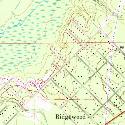 United States Geological Survey Jacksonville Heights, FL (1964, 24000-Scale) digital map