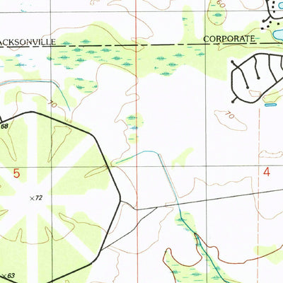 United States Geological Survey Jacksonville Heights, FL (1993, 24000-Scale) digital map