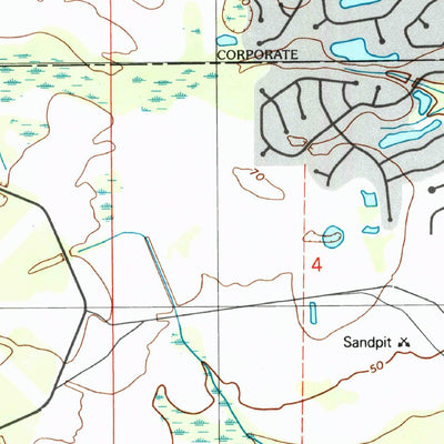 United States Geological Survey Jacksonville Heights, FL (1994, 24000-Scale) digital map