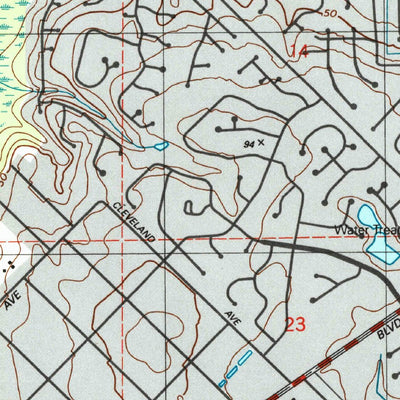 United States Geological Survey Jacksonville Heights, FL (1994, 24000-Scale) digital map