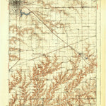United States Geological Survey Jacksonville, IL (1937, 62500-Scale) digital map