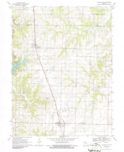 United States Geological Survey Jacksonville, MO (1971, 24000-Scale) digital map