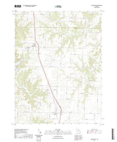 United States Geological Survey Jacksonville, MO (2021, 24000-Scale) digital map