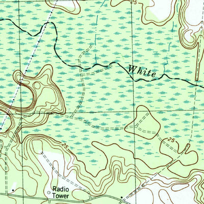 United States Geological Survey Jacksonville NE, NC (1997, 24000-Scale) digital map