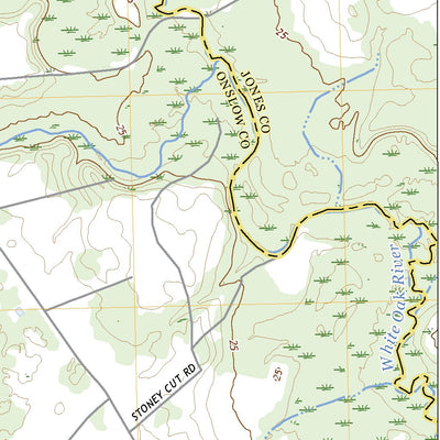 United States Geological Survey Jacksonville NE, NC (2022, 24000-Scale) digital map