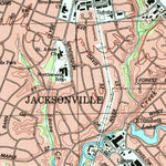 United States Geological Survey Jacksonville North, NC (1997, 24000-Scale) digital map