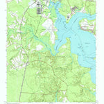 United States Geological Survey Jacksonville South, NC (1952, 24000-Scale) digital map